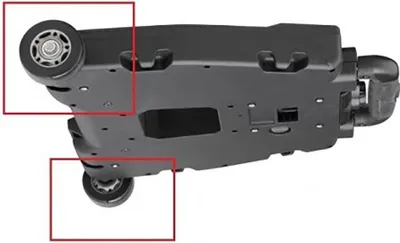 Produktbild von Ersatzkit GiVi für S410 Trolleyplatte Räder / Reifen