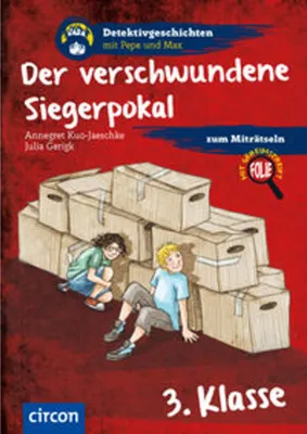 Obrázok produktu pre Lernmaterial zum Lesen lernen: Der verschwundene Siegerpokal für Grundschule (1. bis 4. Klasse) mit Arbeitsblättern und Detektivfolie
