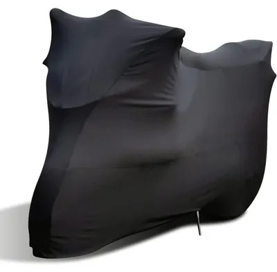 Immagine prodotto di Copertura per moto, da interno, elastica, traspirante, morbida, colore nero, lunghezza 220 metri