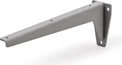 Immagine prodotto di Staffa rigida con piastra di montaggio saldata - lunghezza 280 mm / Tradur / Staffa per cucina / Staffa per scaffale / Staffe / Staffa per bar / Staffa / Supporto per scaffale