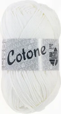 Produktbild von Lana Grossa - Cotone 0022 weiß