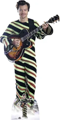 Produktbild von Harry Styles Pappaufsteller Smile with Guitar Pappaufsteller