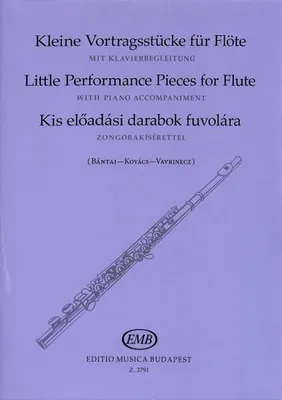 Produktbild von Kleine Vortragsstücke für Flöte und Klavier