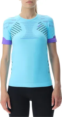 Produktbild von UYN Running Ultra1 Laufshirt Damen curacao/black/purple S