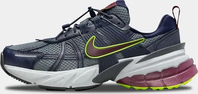 Produktbild von Nike Zoom V2K Run Obsidian Blue Maroon Volt Damen Sneaker - 40