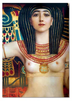 Produktbild von Giallobus - Nekhbet - Gustav Klimt - 50L x 70W cm - Bild - Acrylglas
