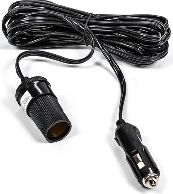 Produktbild von Zigarettenanzünder Verlängerungskabel 5 m, DIN-Steckdosen, 12/24V, 5A