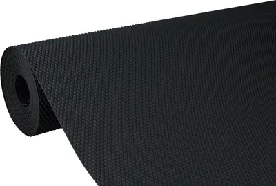 Produktbild von Antirutschmatte 48x500cm Küchenschrankmatte Noppenmatte rutschhemmend Einlegematte Schwarz