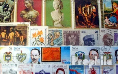 Produktbild von Briefmarken Alle Welt 500 verschiedene Marken