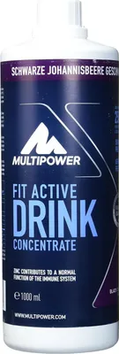 Produktbild von Multipower Fit Active Drink Concentrate- 1000 ml Schwarze Johannisbeere