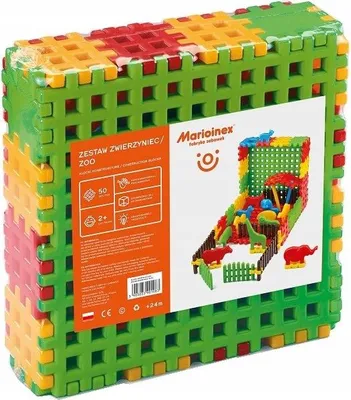 Zdjęcie produktu dla Klocki Konstrukcyjne Zwierzyniec 01083