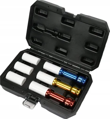 Immagine prodotto di Chiave a impulsi, presa a impulsi SET 1/2" 17, 19, 21 mm, 150 mm per cerchi in alluminio