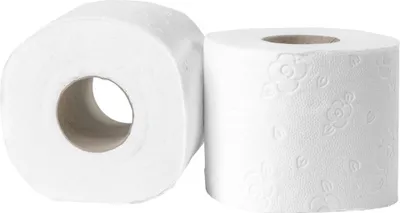 Produktbild von Toilettenpapier | Zellstoff | 3-lagig | a250 blatt | 144 Rollen | weiß