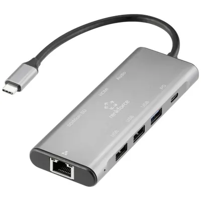 Produktbild von Renkforce RF-DKS-901 USB-C® Dockingstation Passend für Marke: Universal USB-C® Power Delivery