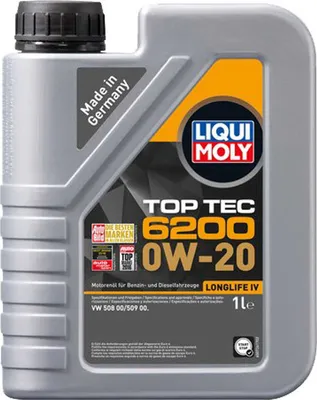 Produktbild von LIQUI MOLY Top Tec 6200 0W-20 Motoröl 1 l