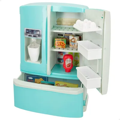 Produktbild von Spielzeug-Haushaltsgerät Colorbaby Kühlschrank 40 x 29 x 12 cm 8 Stücke
