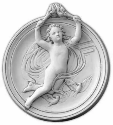 Produktbild von Wandrelief Relief Wandbild Bild Bilder Justizia Gerechtigkeit Gemälde Stein 136