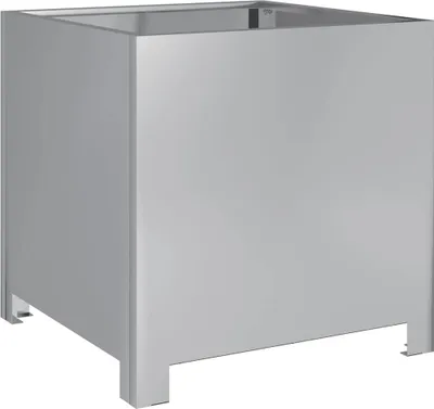 Obrázek produktu pro vidaXL květináč 40x40x40 cm Pozinkovaná ocel