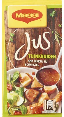 Image de Maggi Jus Tuinkruiden Juspoeder 18g – Sauce au jus épicé aux herbes pour la viande