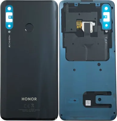 Produktbild von Huawei Akku Deckel Batterie Cover Schwarz für Honor 20 Lite 02352QMY Reparatur