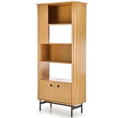 Produktbild von Halmar Smart REG-1 Regal - Eiche natur / schwarz