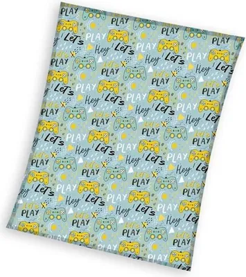 Obrázek produktu pro Přikrývka 130x170 GAMER PAD flanelová