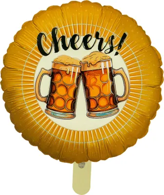 Produktbild von Folienballon Bier Rund 45cm