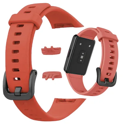 Zdjęcie produktu dla Pasek ChronSmarta do smartband'a Huawei Band 6 (Pomarańczowy)