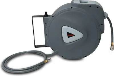 Produktbild von Jopassy Schlauchaufroller Schlauchtrommel 30 m automatisch 18 bar – Wand-Schlauchbox mit 1/4 Zoll Anschluss und Einzug-Automatik – Schlauchaufroller mit flexibler Wandhalterung Druckluftschlauch