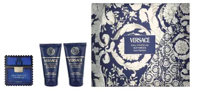Produktbild von Versace Eau Fraiche Extreme Geschenkset Eau de Parfum 50ml/Bath & Shower Gel 50ml/Aftershave Balm 50ml