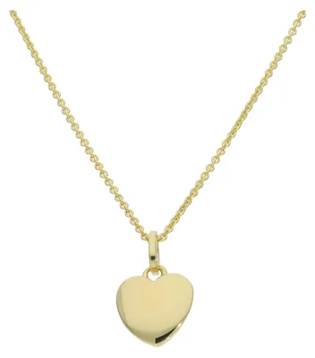 Produktbild von Herzanhänger Silber 925 Silber goldplattiert JL20-02-1354 JuwelmaLux