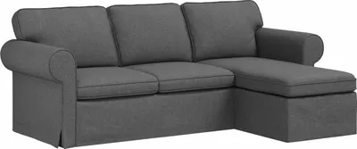 Immagine prodotto di vidaXL Divano Grigio scuro 215 x 138 x 80 cm Tessuto