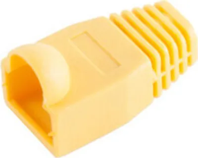 Produktbild von Knickschutztülle für RJ 45 Stecker, gelb