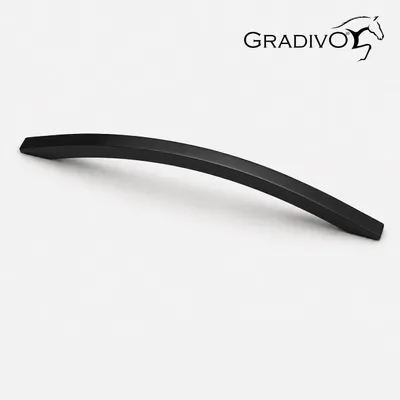 Produktbild von Möbelgriff Küchengriffe Schrankgriff Bügelgriff Schubladengriffe 622 Schwarz 128 mm