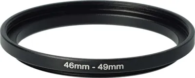 Produktbild von vhbw Step-Up-Ring Adapter 46 - 49mm für Kamera Objektiv - Filteradapter, Metall Schwarz
