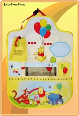 Produktbild von Auto Spielzeugtasche Winnie the Pooh Bär Löwe Esel