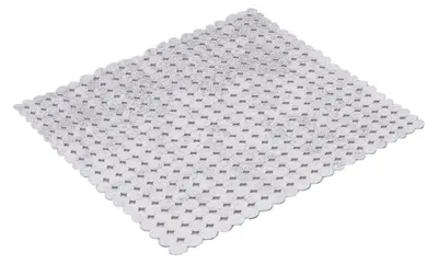 Produktbild von Transparente PVC Duscheinlage Rutschfest mit Saugnäpfen für Duschwanne und Duschkabine