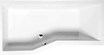 Produktbild von Polysan VERSYS L asymmetrische Badewanne 170x84x70x47cm, links, weiß