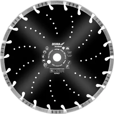 Obrázek produktu pro Laserový Asfaltový Kotouč 400X25,4Mm #Ded8837 Dedra