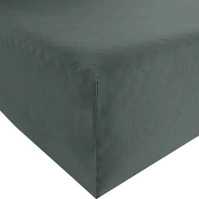 Produktbild von Erwin Müller Spannbettlaken Freising" anthrazit 140x200 cm - 160x220 cm"