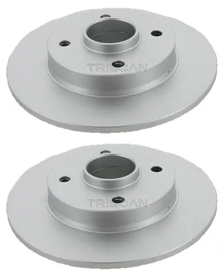 Produktbild von 2 Bremsscheiben voll Ø 249 mm TRISCAN Bremsen-Expertise für u.a. CITROËN C4