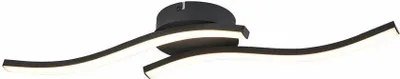 Zdjęcie produktu dla Lampa sufitowa LED Bradox 12W 3500K 960lm tworzywo sztuczne czarna wym:8x56x12cm IP20 Reality