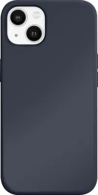 Image de Jaym, Magsafe Premium étui silicone Apple iPhone 14, bleu