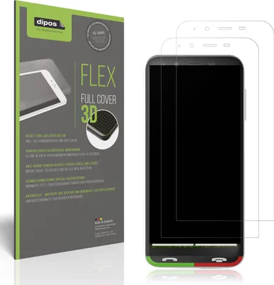 Produktbild von 2x Full Cover Schutzfolie matt für Emporia SUPEReasy Panzerfolie Anti-Shock