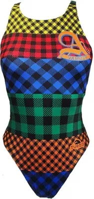 Immagine prodotto di Turbo Tartan College Costume da bagno Multicolore L Donna Multicolore L