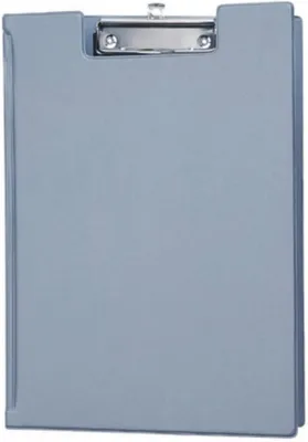 Image de Porte-documents A4 avec revêtement plastique argenté, lot de 12 pièces