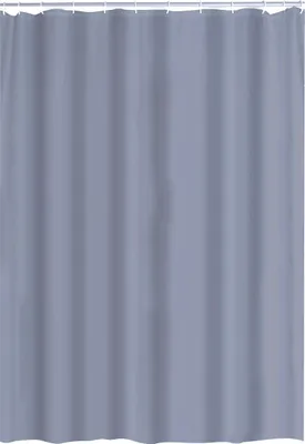 Produktbild von Ridder Duschvorhang Textil Madison 180x200 cm grau 45310