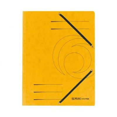 Produktbild von Herlitz Eckspannermappe easyorga DIN A4 gelb