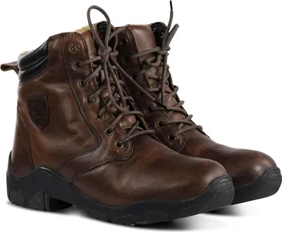 Produktbild von Horze Chamonix Leder-Winterreitstiefeletten, Braun, 42