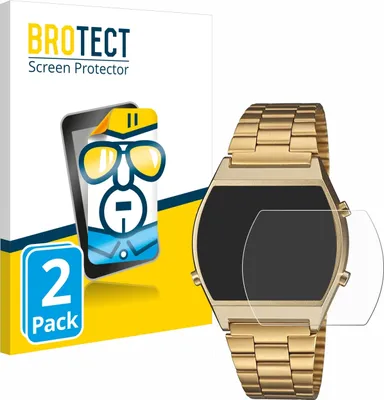 Produktbild von 2x Für Casio Retro B640WB Schutzfolie BROTECT Displayschutz Display Schutz Folie Klar Transparent